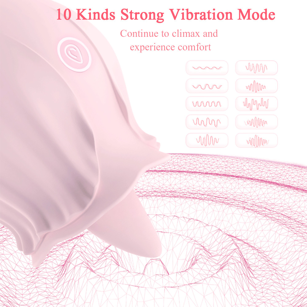 ⚡Last DAY 70% OFF - 🎁Rose Pleaser Clit Licker Toy Rose with Thruster, Buy 2 Free VIP Shipping