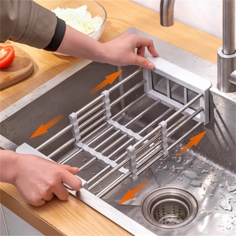 (Last Day Promotion🔥🔥)Multifunctional Kitchen Sink Drain Rack