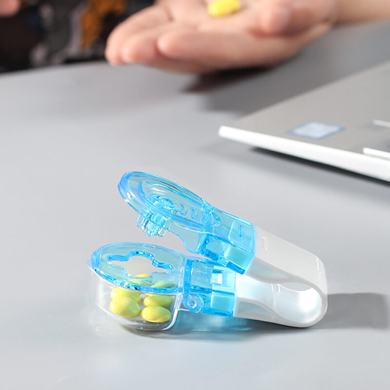 Portable Pill Taker💊Excellent Pill Storage Case Small Pill Container for Purse or Pocket