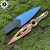 Metal Dull Blade Mystbloom Kunai 11'' Game Prop 3 Colors