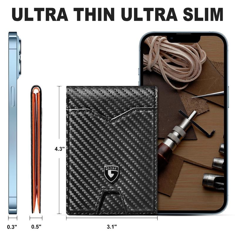 🔥Father's Day Sale -49% OFF!-Men's Slim Wallet with RFID Blocking