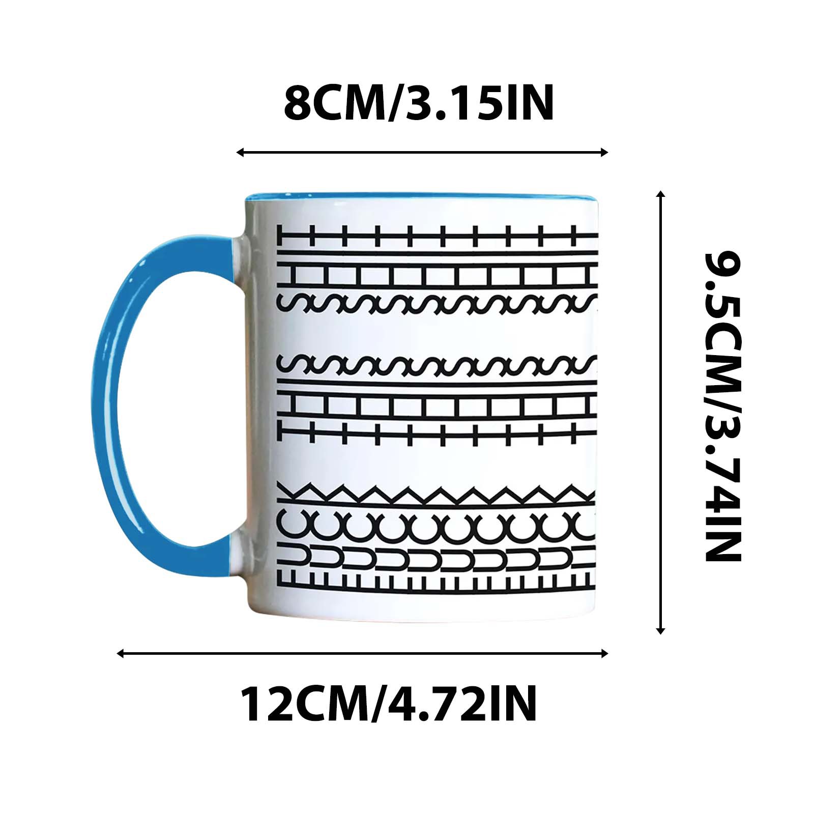 🎁Letzter Tag 49% Rabatt🔥Kaffeetasse mit versteckter Botschaft