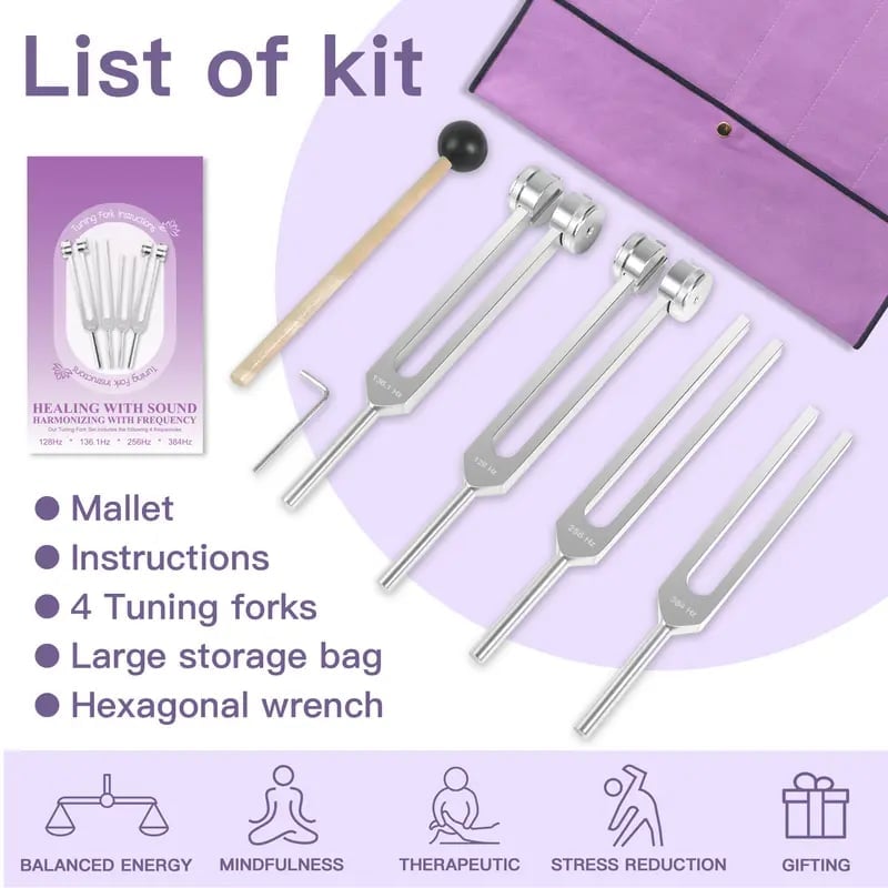 🔥Last Day 49% OFF🔥 Resonance Sound Healing Tuning Fork Set