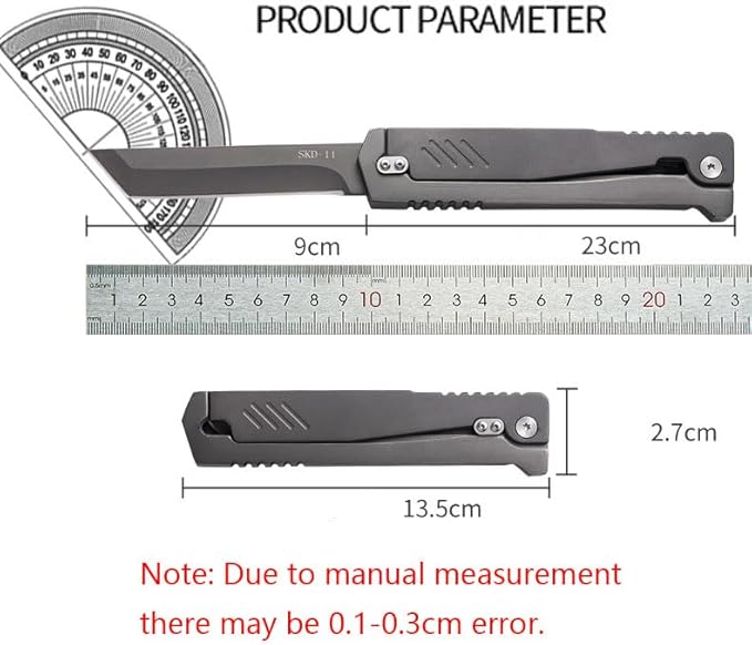 SKD-11 Steel Gravity Pocket Knife