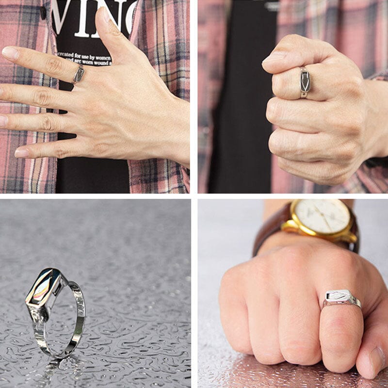 (🔥Last Day Promotion- SAVE 70% OFF)Hidden Adjustable Open Ring