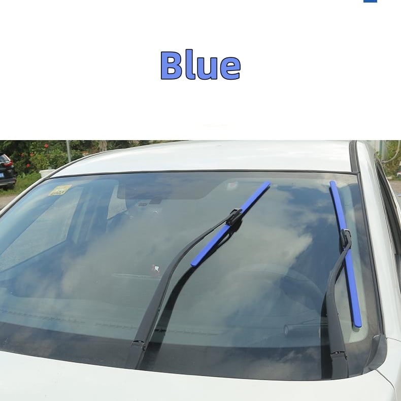 🔥Last Day Promotion 48% OFF-🎁-Colorful Boneless Silent Windshield Wipers - Clear Vision in Style!