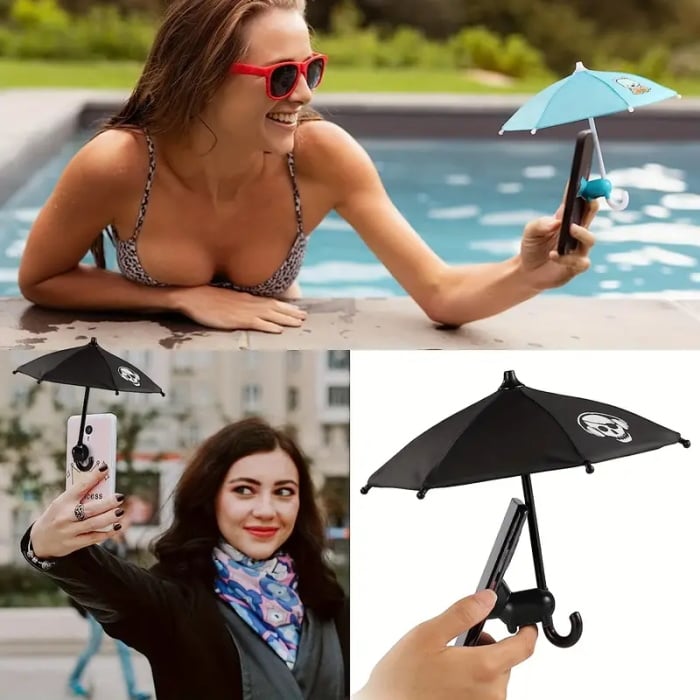 🔥Last Day 70% OFF💕 UV Protection Phone Umbrella for Sun