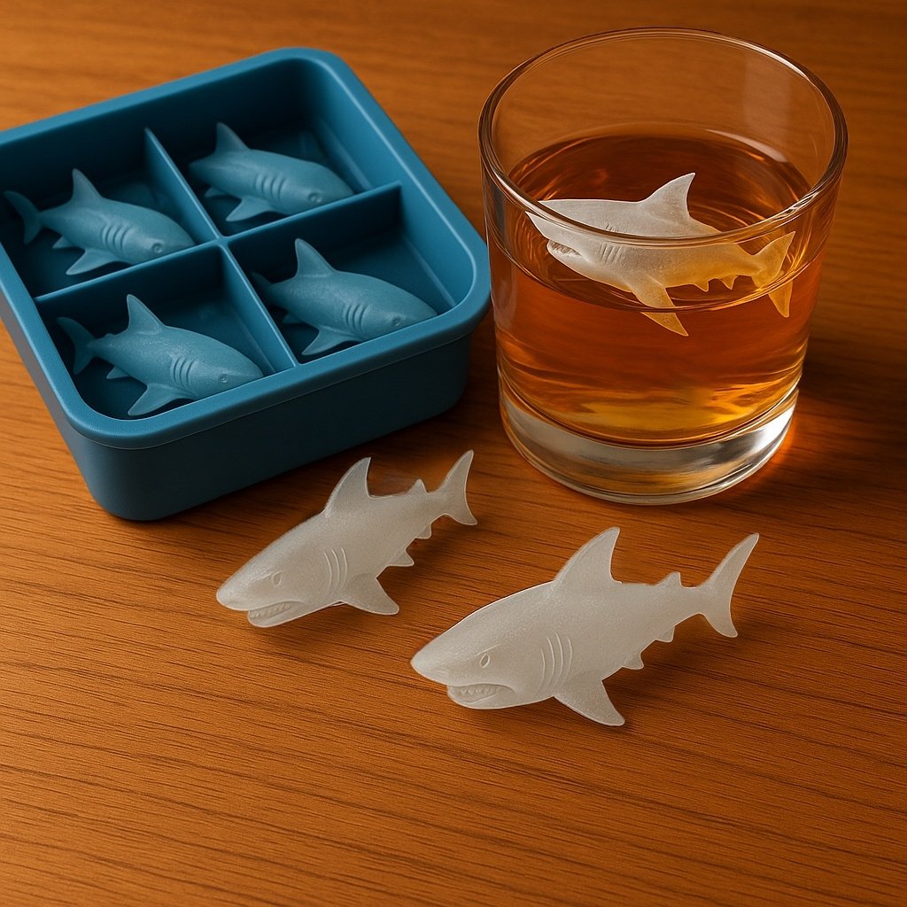 Shark Silicone Ice Mold