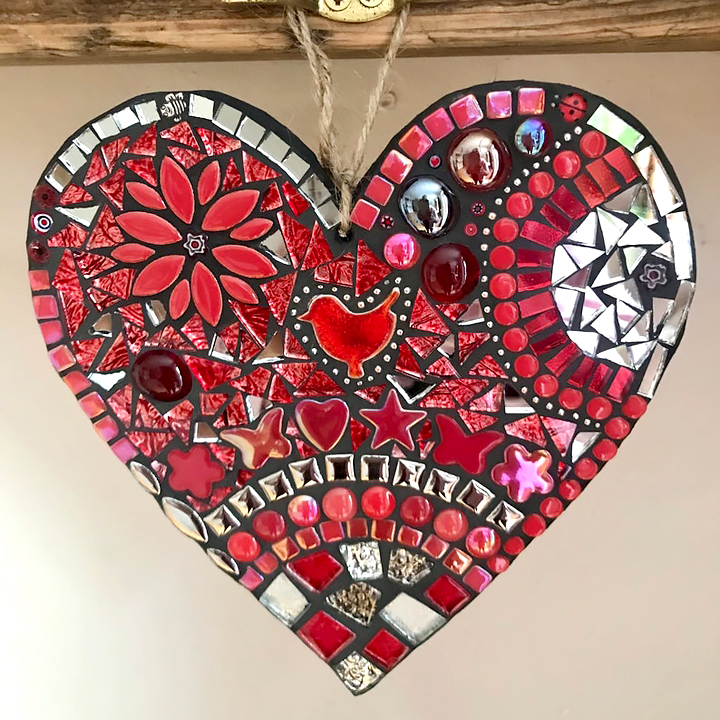 🔥Handmade mosaic heart🔥Buy 2 Get Free shipping