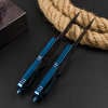Blue titanium EDC self-defense knife