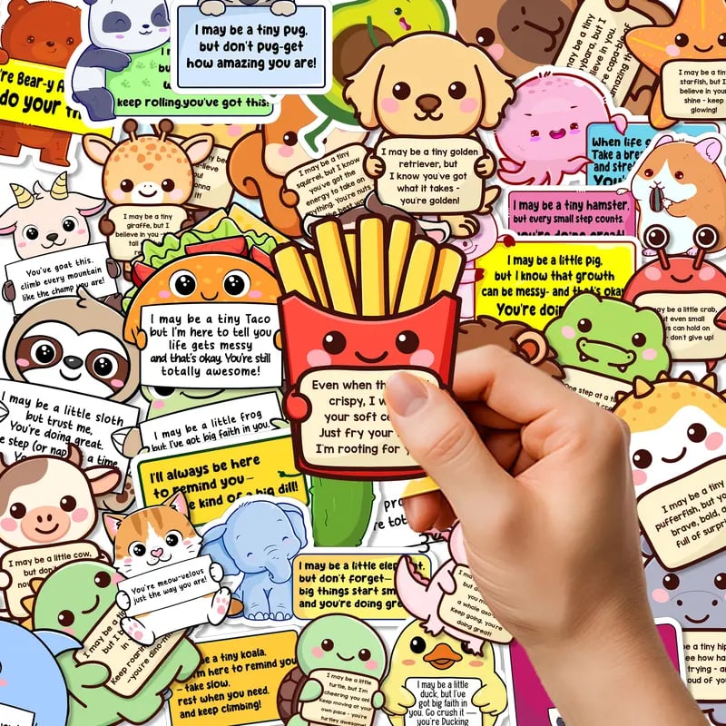 🔥Last Day 50% OFF - Positive Emotional Support Buddies Stickers