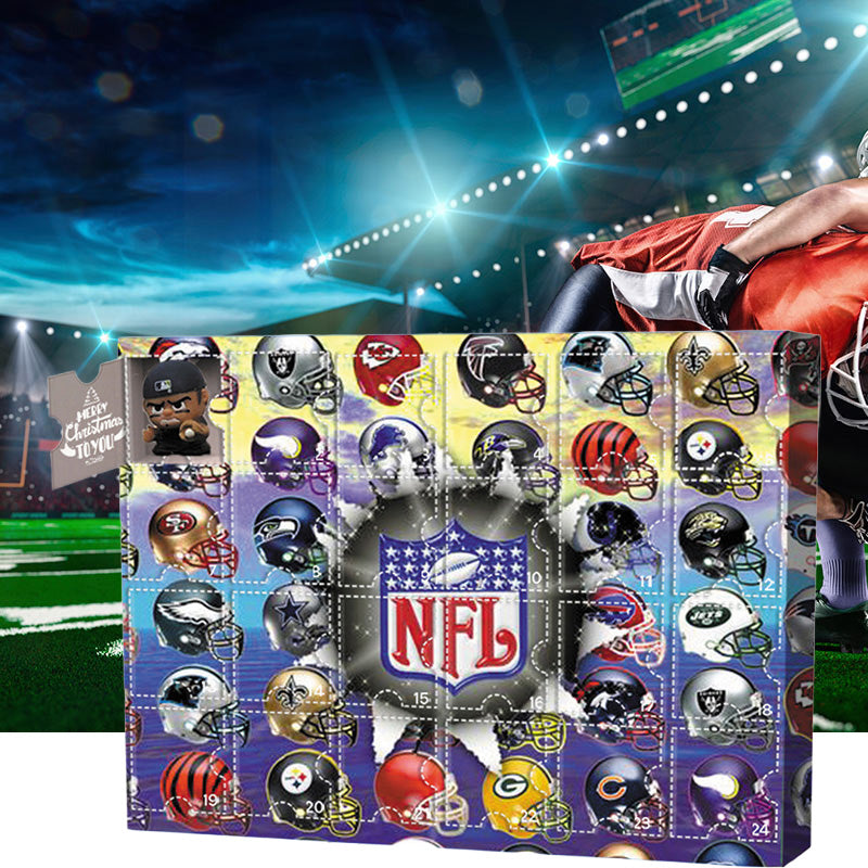 🏈NEW NFL Advent Calendar - The One With 24 Little Doors🎁