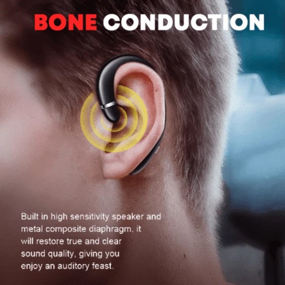 (Easter Promotion- 50% OFF) Bone Conduction Hook Earphone