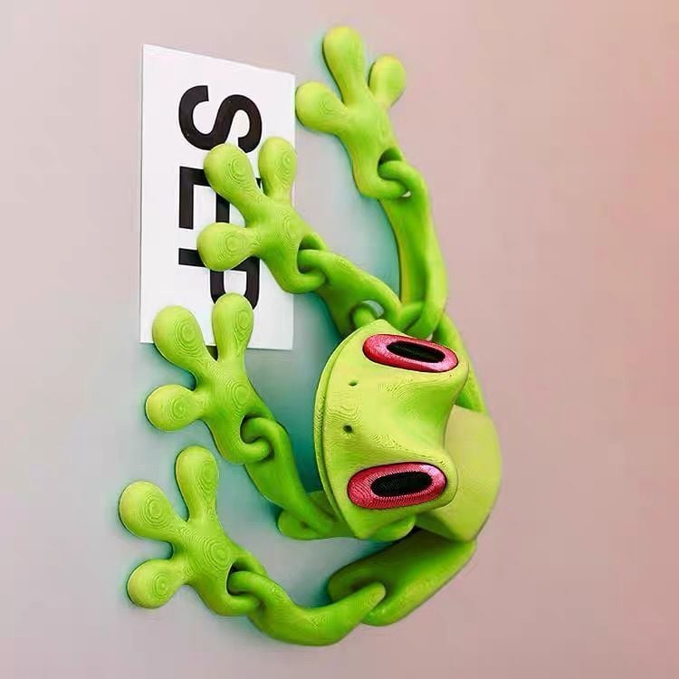 🎁Letzter Tag 49% Rabatt🐸3D-gedrucktes magnetisches Froschspielzeug