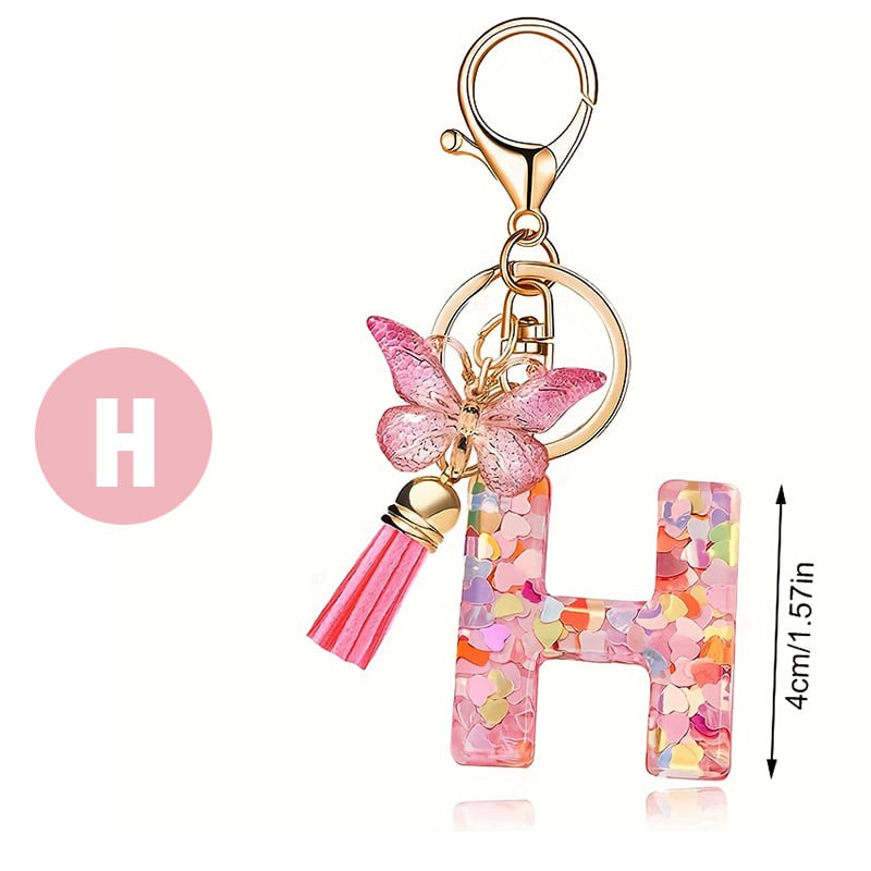 💥Special Offer - 🌼Initial Letter Keychains🦋