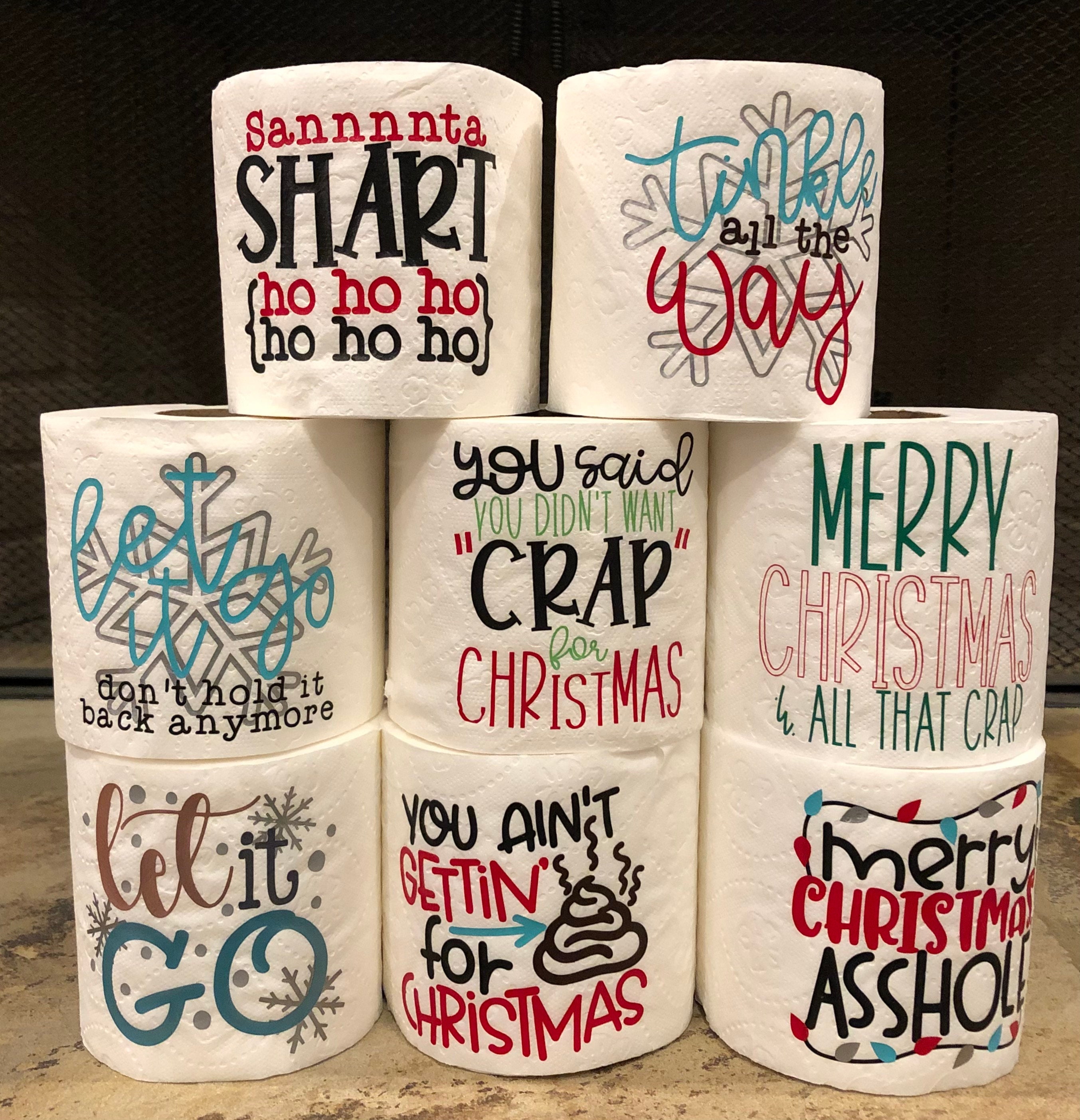 😆Funny Toilet Paper | Secret Santa Gift