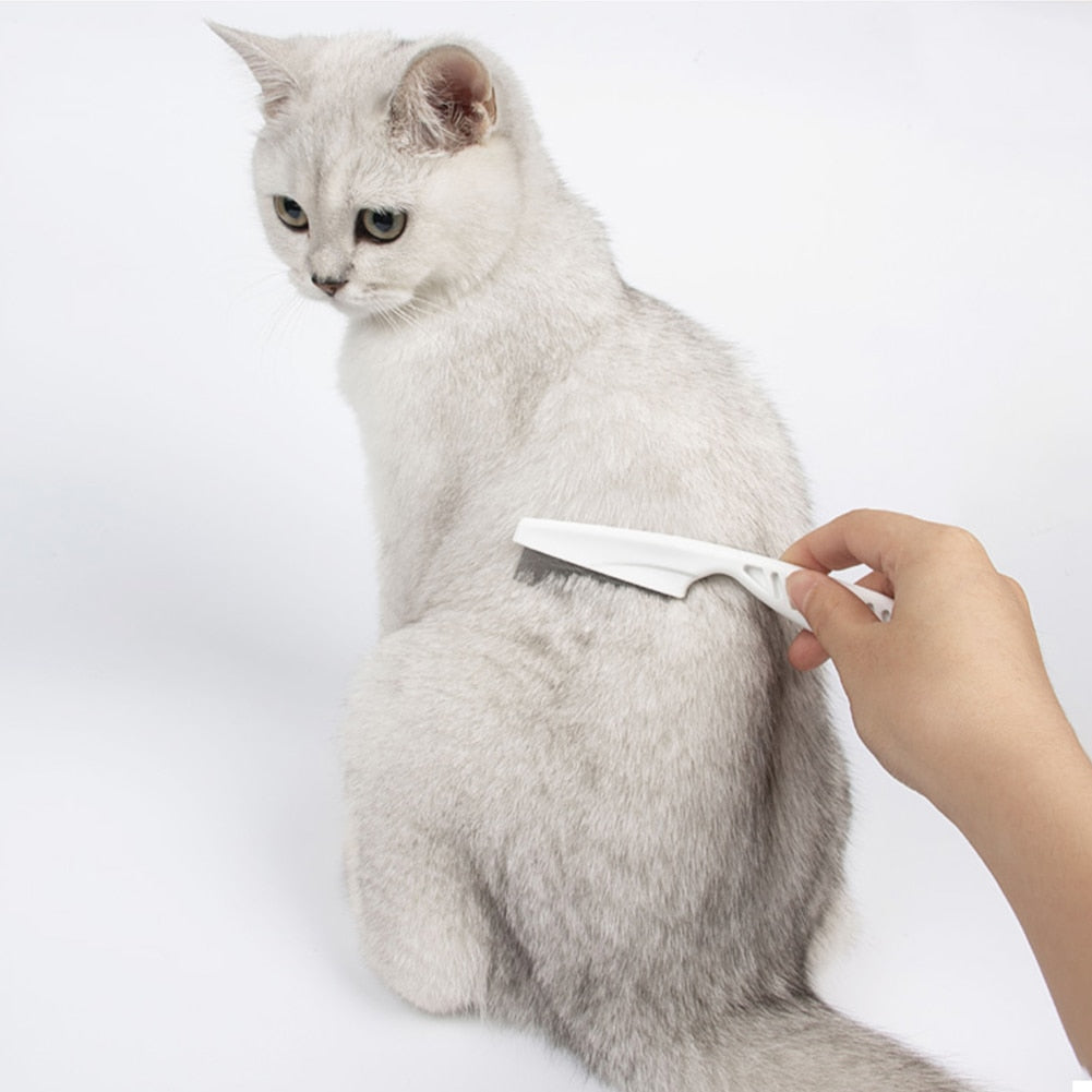 (🎅EARLY CHRISTMAS SALE-49% OFF)Multifunctional Pet Hair Comb Flea and Tear Stain Removal