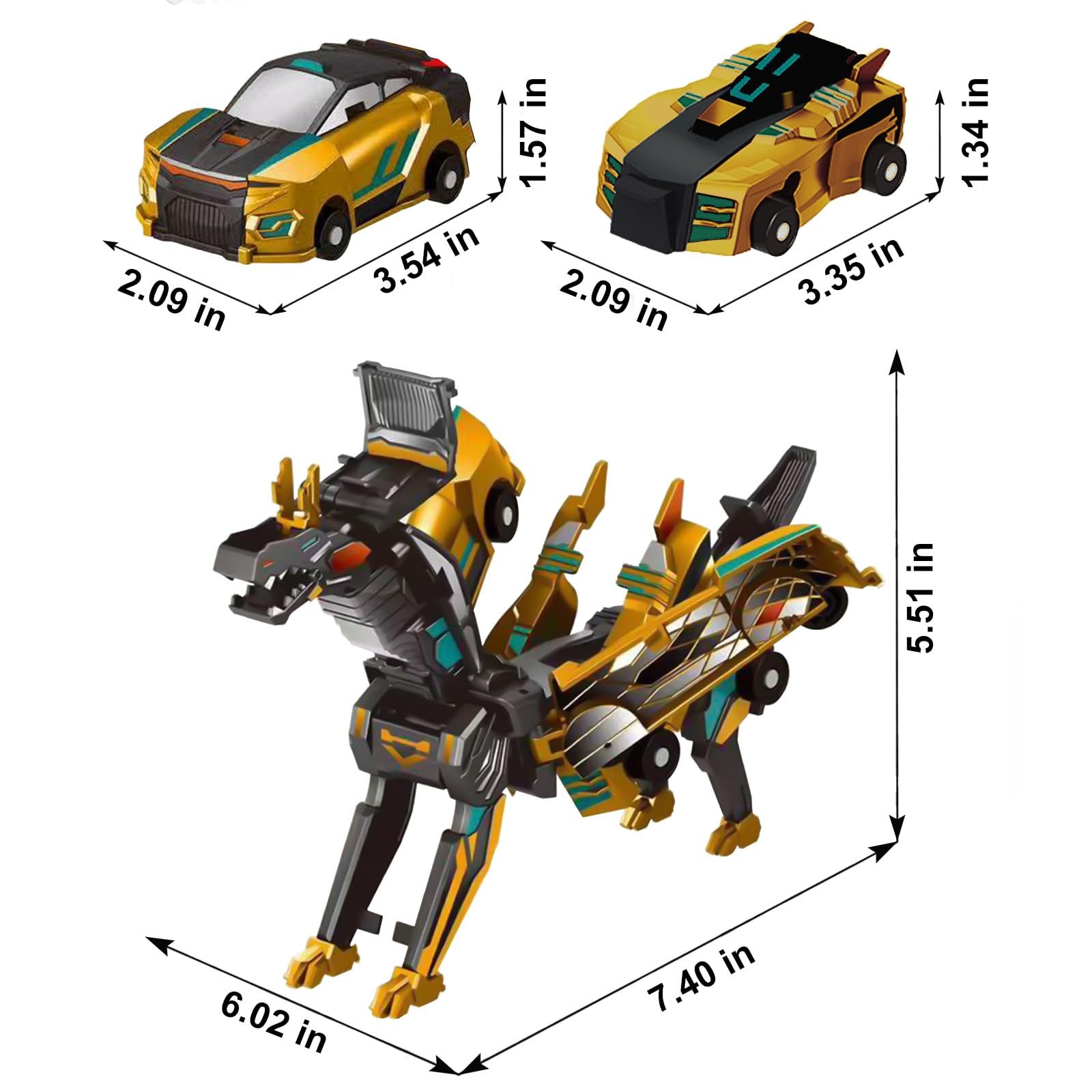 🔥Last Day Promotion 70% OFF💥Collision Transforming Dinosaur Car Toy⚡BUY 2 FREE SHIPPING