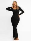 Built-in Shapewear Modal Soft Lounge Dresses