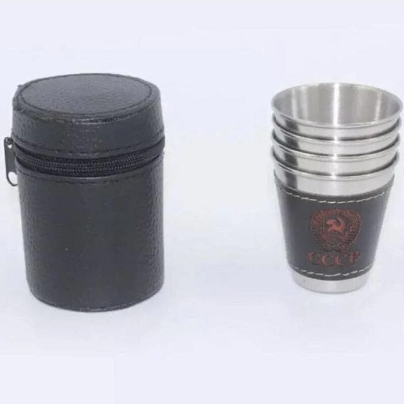 (🔥LAST DAY PROMOTION - SAVE 50% OFF) Stainless Steel Mug Set-BUY 2 GET 1 FREE ONLY TODAY
