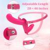 Lesbian Strap-on Dildo Vibrator Double-ended Dildo with Remote Control