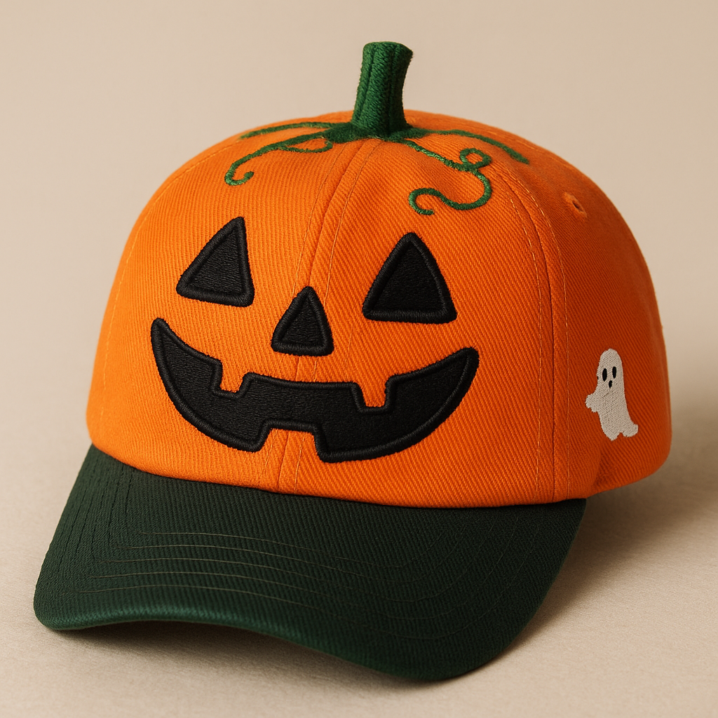 🎃 Jack-O’-Lantern Halloween Pumpkin Hat