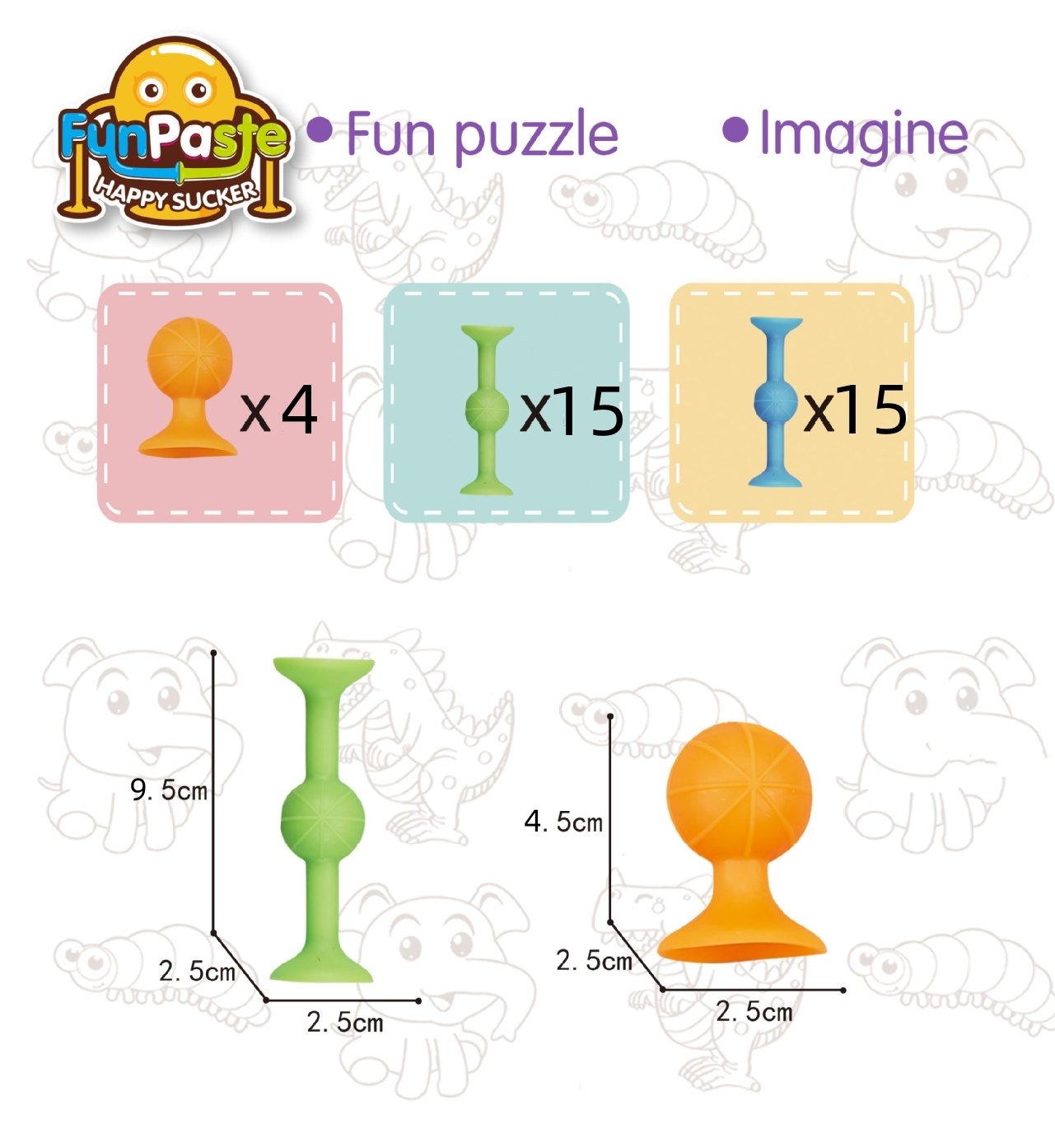 🌈Clearance Sale 48% OFF❄️Family Interactive Sucker Toy(BUY 2 GET 1 FREE)
