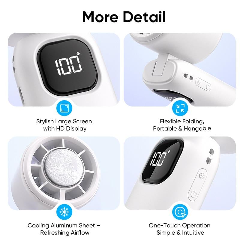🎁TikTok Last Day Sale - 70% OFF🎉Magic Cool™  3 in 1 Mini Handheld Cooling Fan