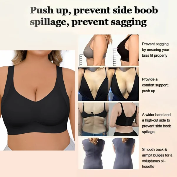 🎁LAST DAY 50% OFF🔥Daily Comfort Wireless Shaper Bra-BUY 2 SAVE $ 15 & FREE SHIPPING