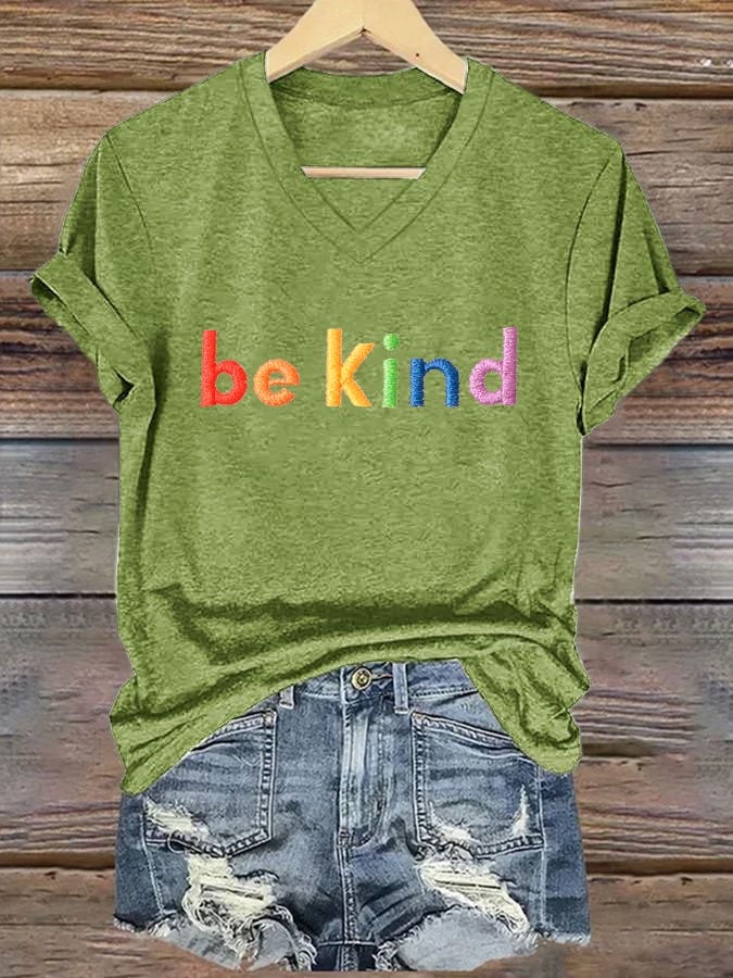 Women's  Be Kind Casual T-Shirt