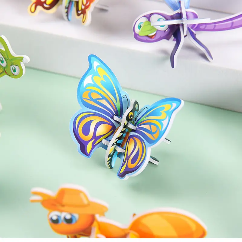 🎁2024 Stocking Stuffer🎁 Creative DIY 3D Insect Puzzle(SET OF 25 PCS)