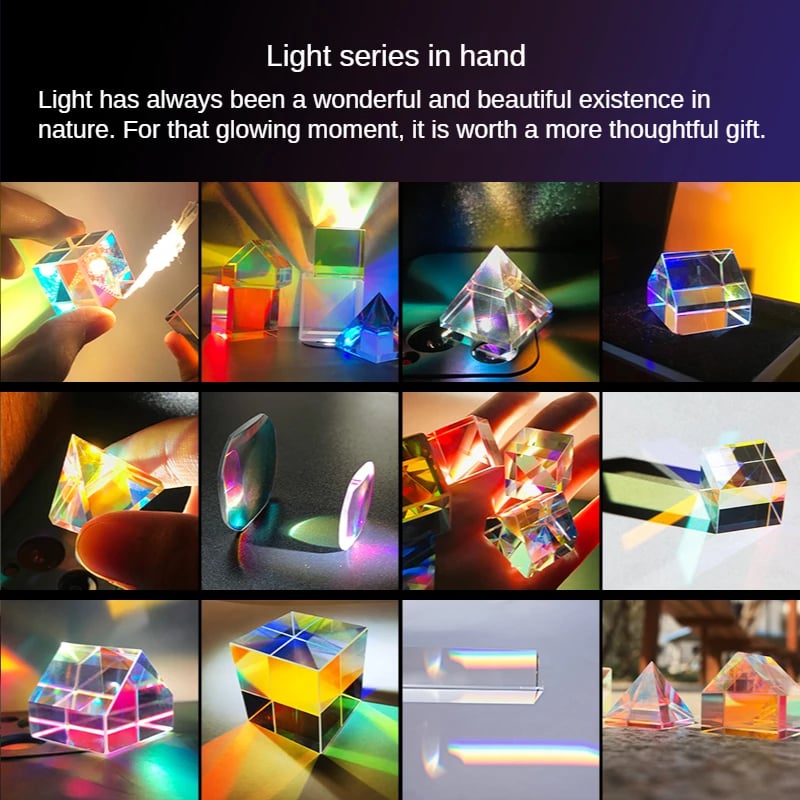Magic Prism Cube with Light-up Box