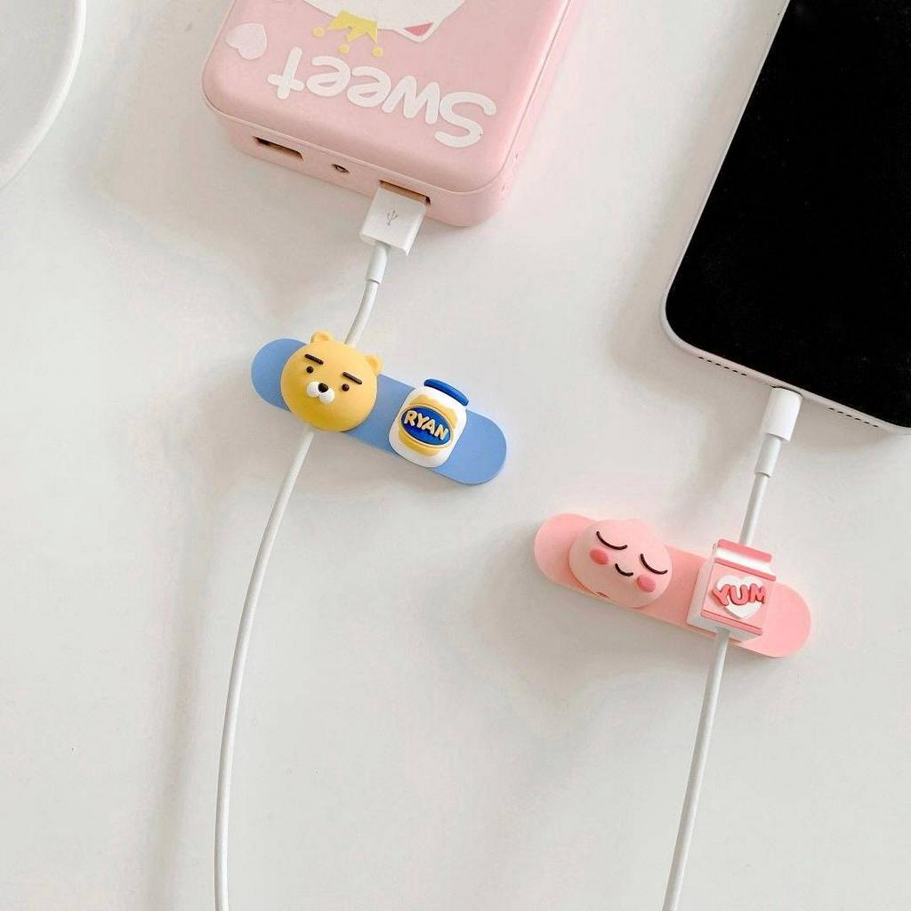 (🎅Christmas Pre Sale-49% Off) Cute Cartoon Magnetic Data Cable Organizer - Buy 2 Get 1 Free