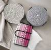 Handmade pure cotton knitted coasters