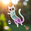 Colorful Cat Sun Catcher