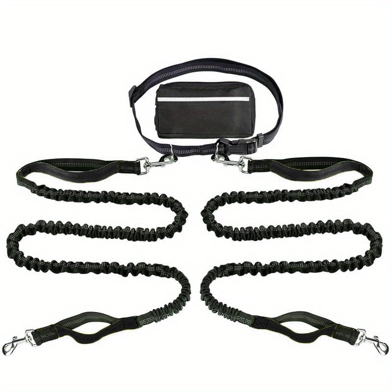 🎁TikTok Last Day Sale - 70% OFF🎉Hands Free Dog Leash with Zipper Pouch
