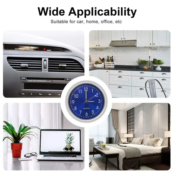 🔥Buy 5 Save 20% & Free Shipping-The new small luminous car clock, you can clearly see the time at night