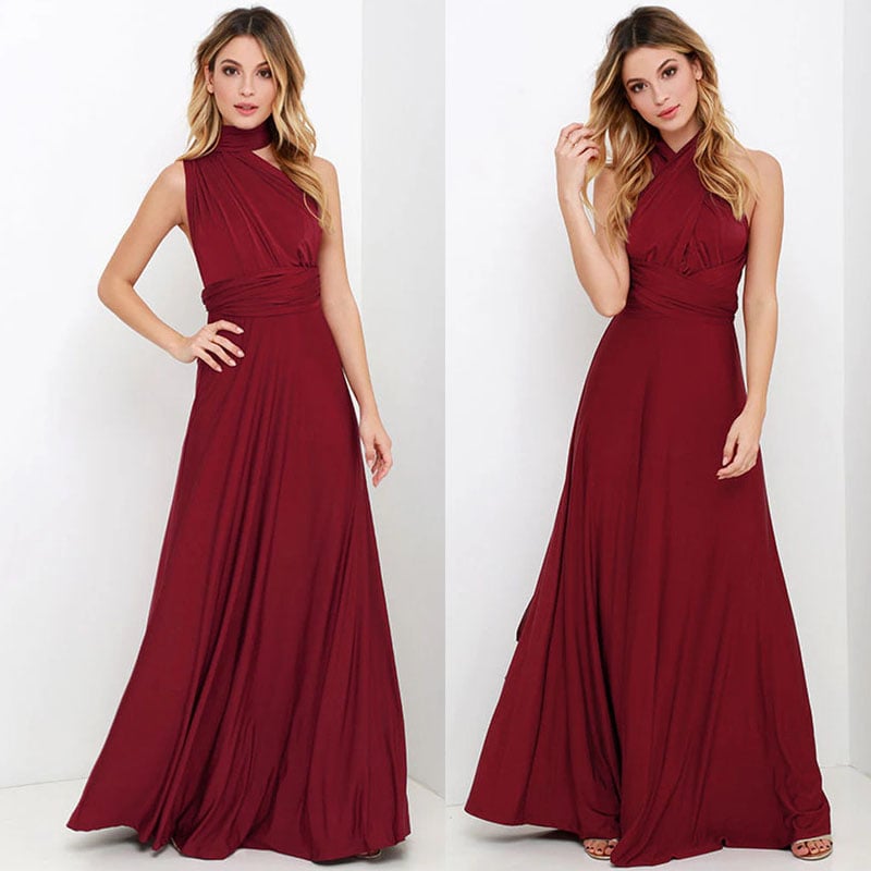 🔥Last Day 49% OFF - Versatile and Sexy Strap Wrap Dress - Bridesmaid Dress