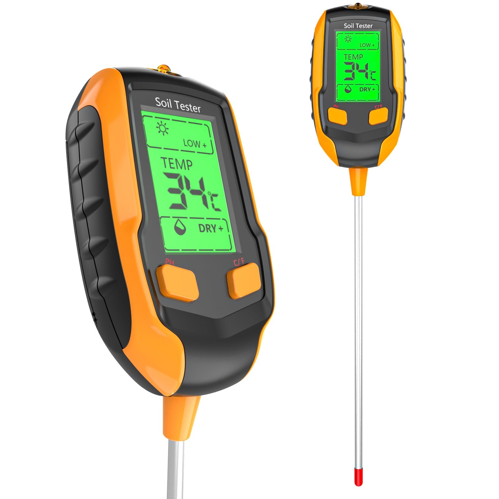 SmartPlant 4-in-1 Soil Analyzer – Quick & Accurate Testing with LCD Display