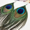 ⚡⚡Last Day Promotion 48% OFF - Peacock Feather Fashion Earrings🔥BUY 2 GET 1 FREE