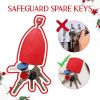 PU Leather Protective Pull Out Key Case