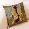 🐱Handmade Gustav Klimt Inspired Cats Cushion Covers