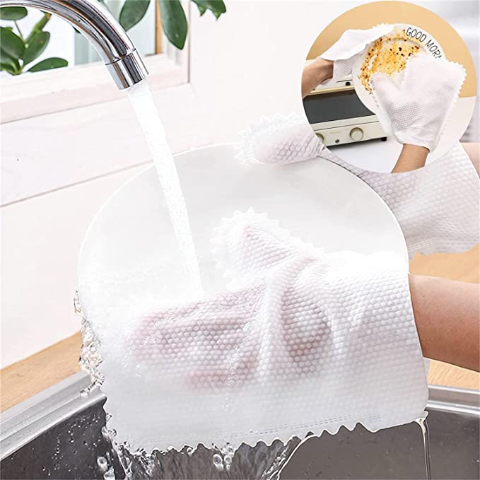 (🔥Last Day Promotion 50% OFF) Home Disinfection Dust Removal Gloves-Buy 4 Get 6 Free & Free Shipping