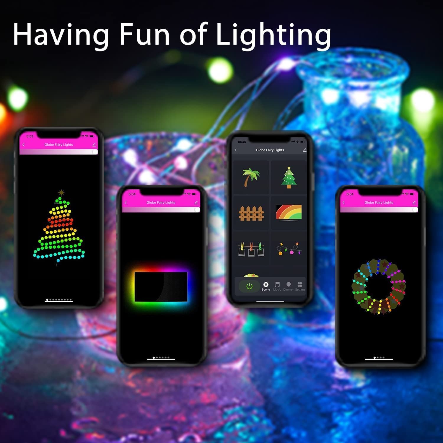 🎅Christmas Promotion 48% OFF 🎄2024 New DIY Festive Ambient Light 🎁