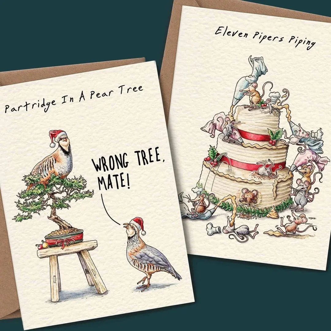 🔥Last Day Promotion 50% OFF🔥Twelve Days Of Christmas Card Set