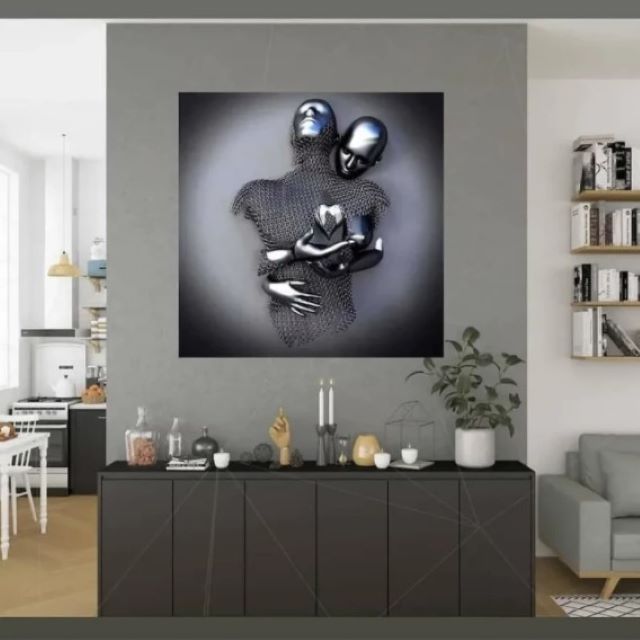 Early Christmas Hot Sale 50% OFF - Love Heart Gray-3D Art Wall(Buy 4 Get FREE SHIPPING NOW)