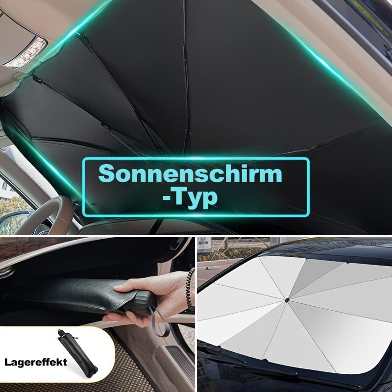 🔥Letzter Tag Verkauf 49% Rabatt 🚗 Tragbarer Universal Sonnenschutz für die Windschutzscheibe