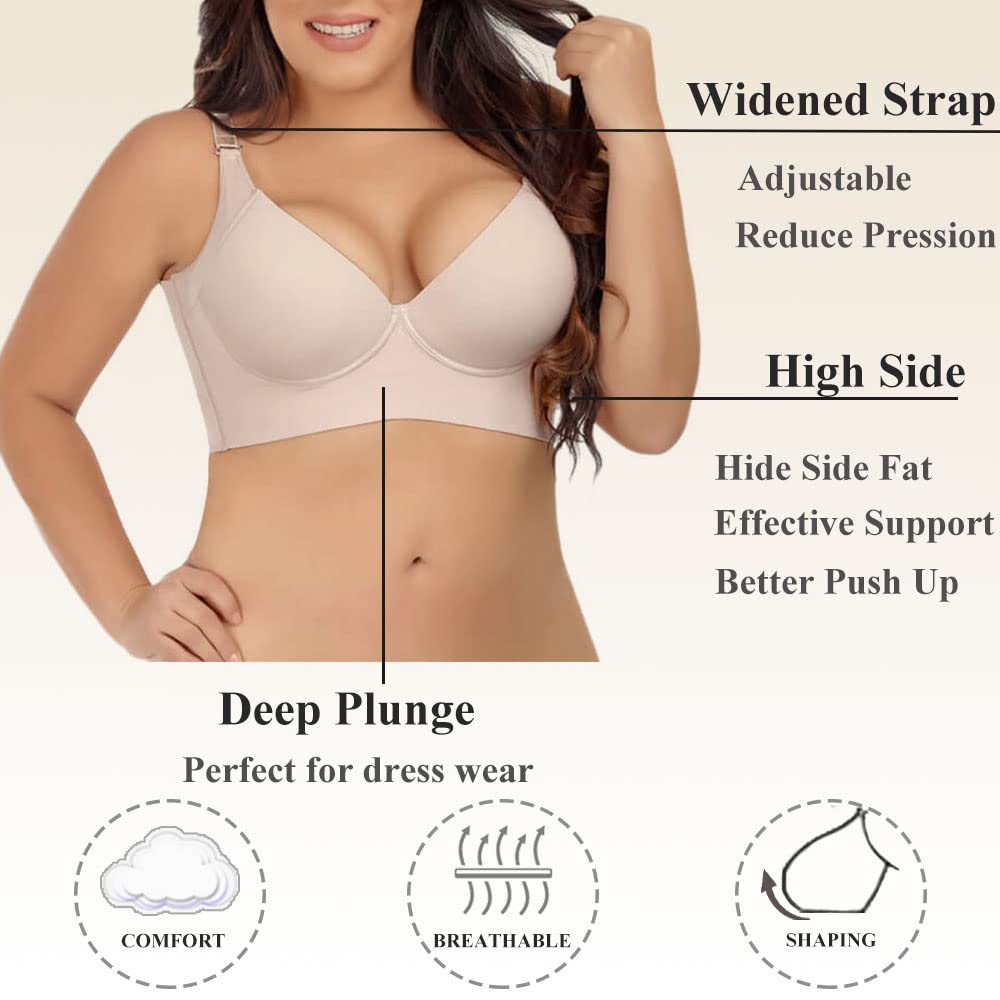 Last Day Promotion 49% OFF😍 - Deep Cup Supportive Bra