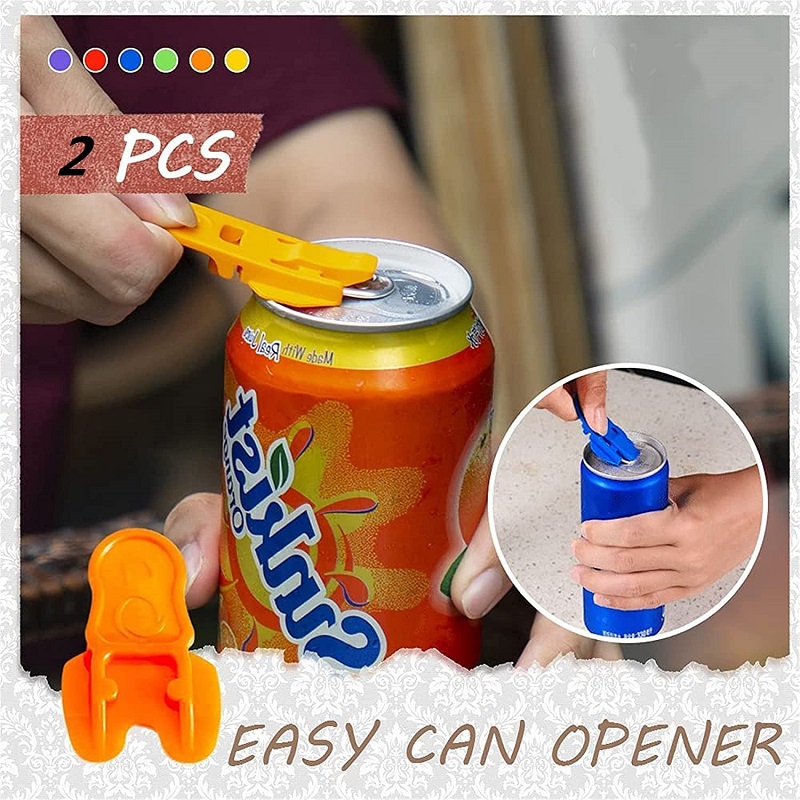 (🎄Christmas Hot Sale🔥🔥)2 Pieces Easy Can Opener(Buy 4 Get 5 FREE)