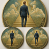🙏60% OFF For Charlie's Fans - 🎗️🕊️Charlie Kirk In Heaven Memorial Coin